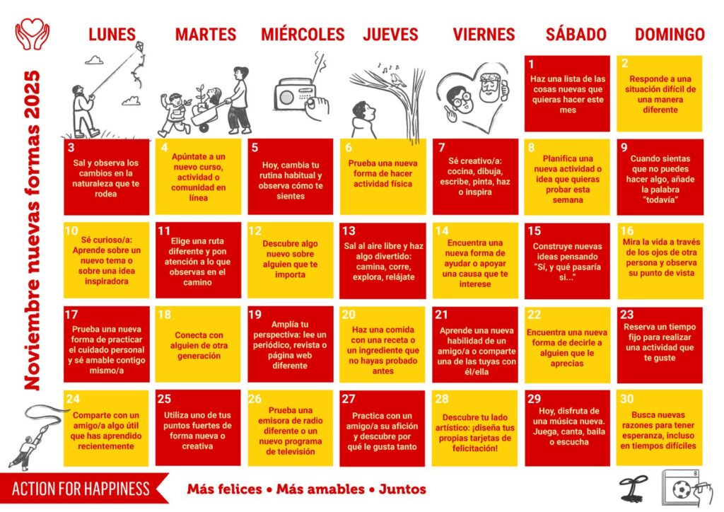 Calendario Bienestar